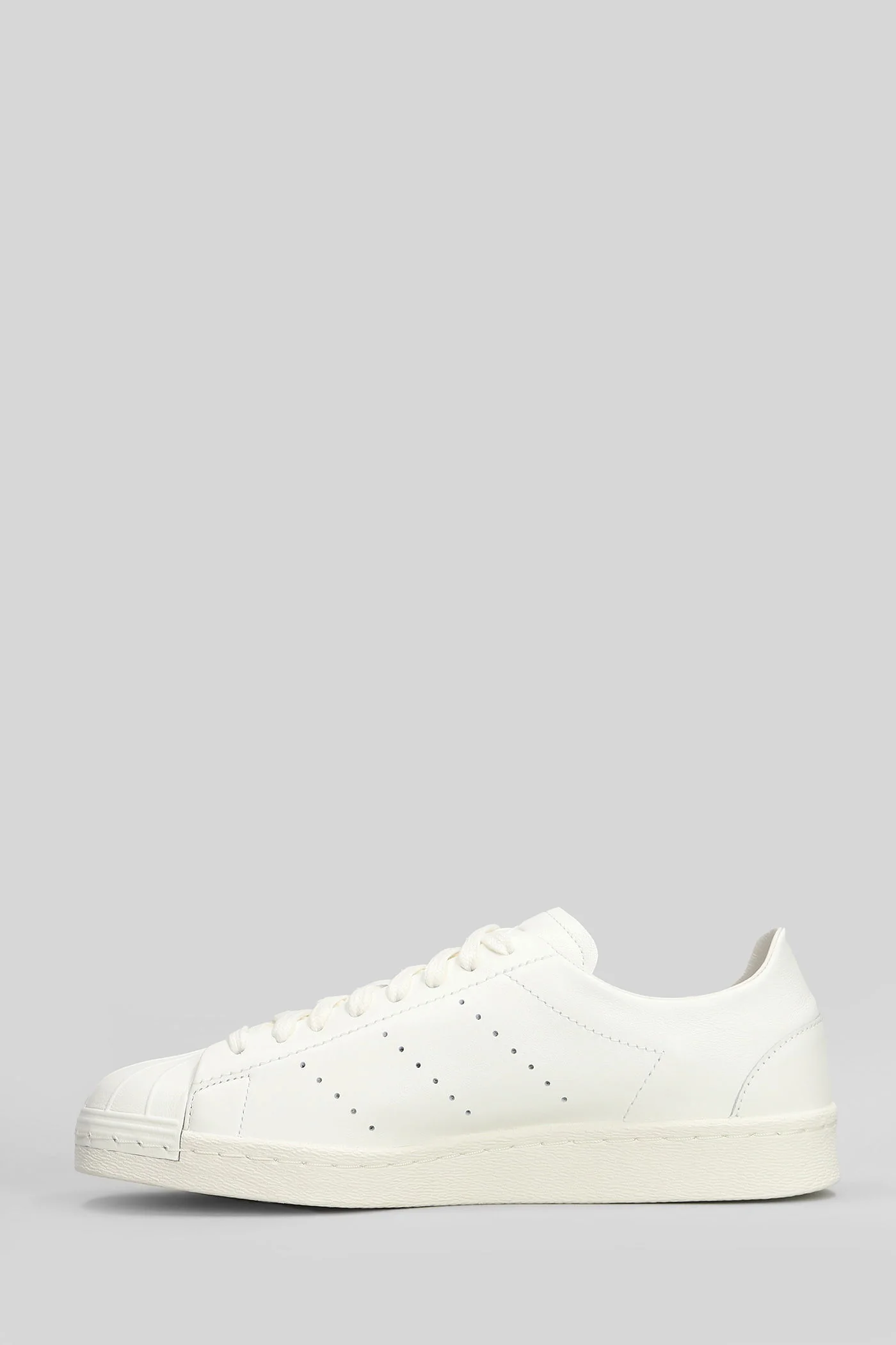 Superstar Sneakers in white leather - Image 3