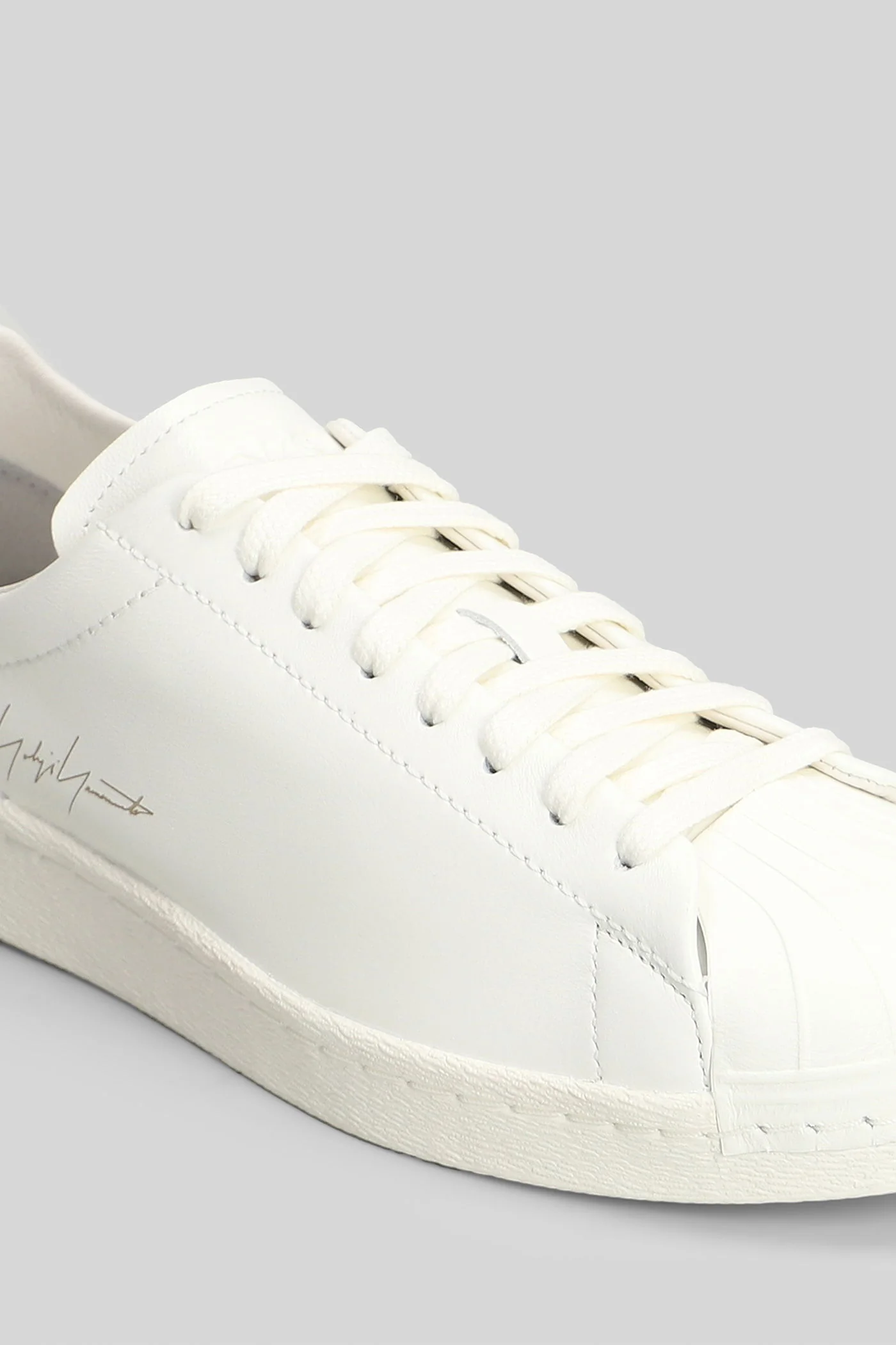 Superstar Sneakers in white leather - Image 5