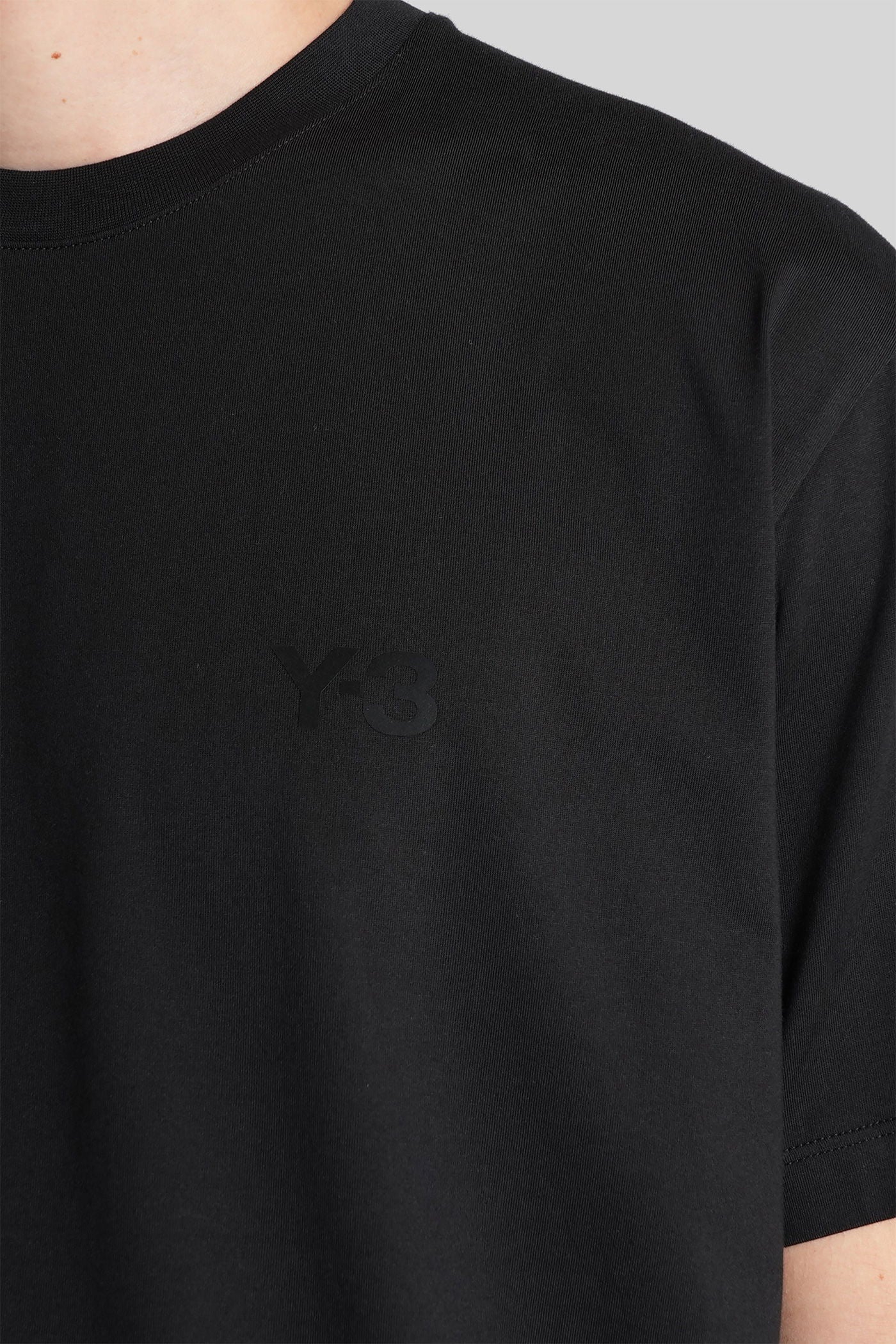 T-Shirt in black cotton - Image 5
