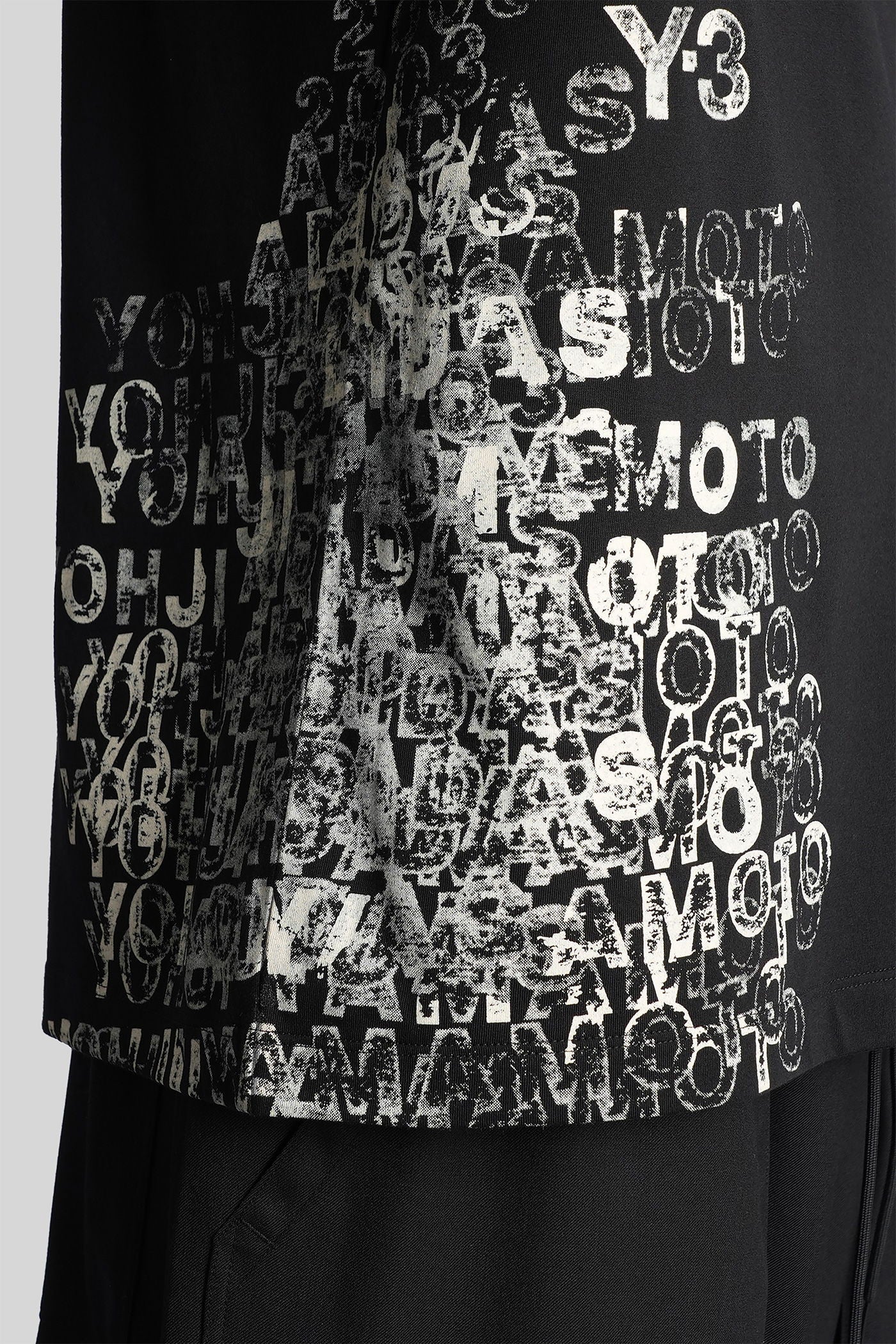 T-Shirt in black cotton - Image 5