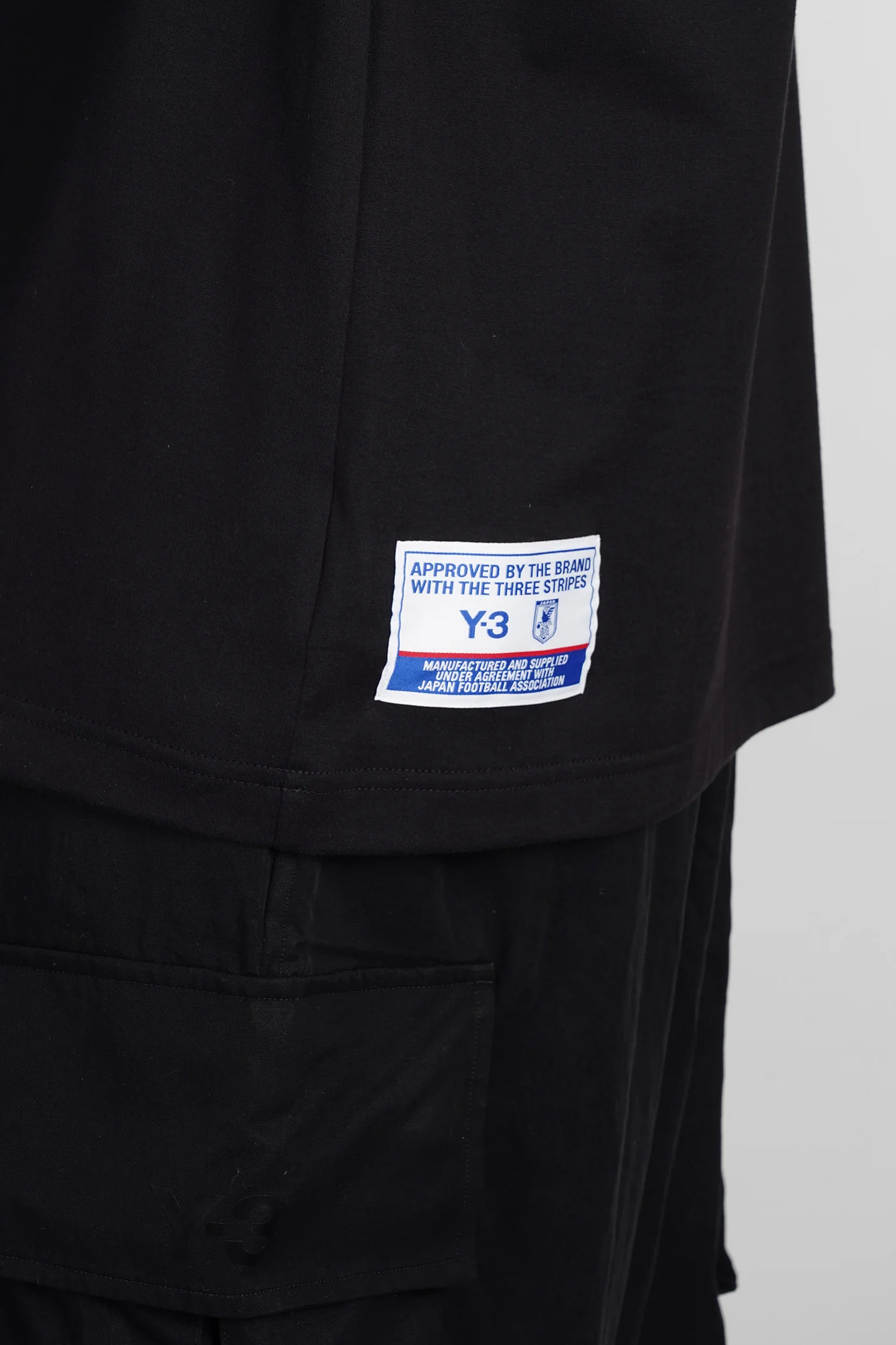 T-Shirt in black cotton - Image 5