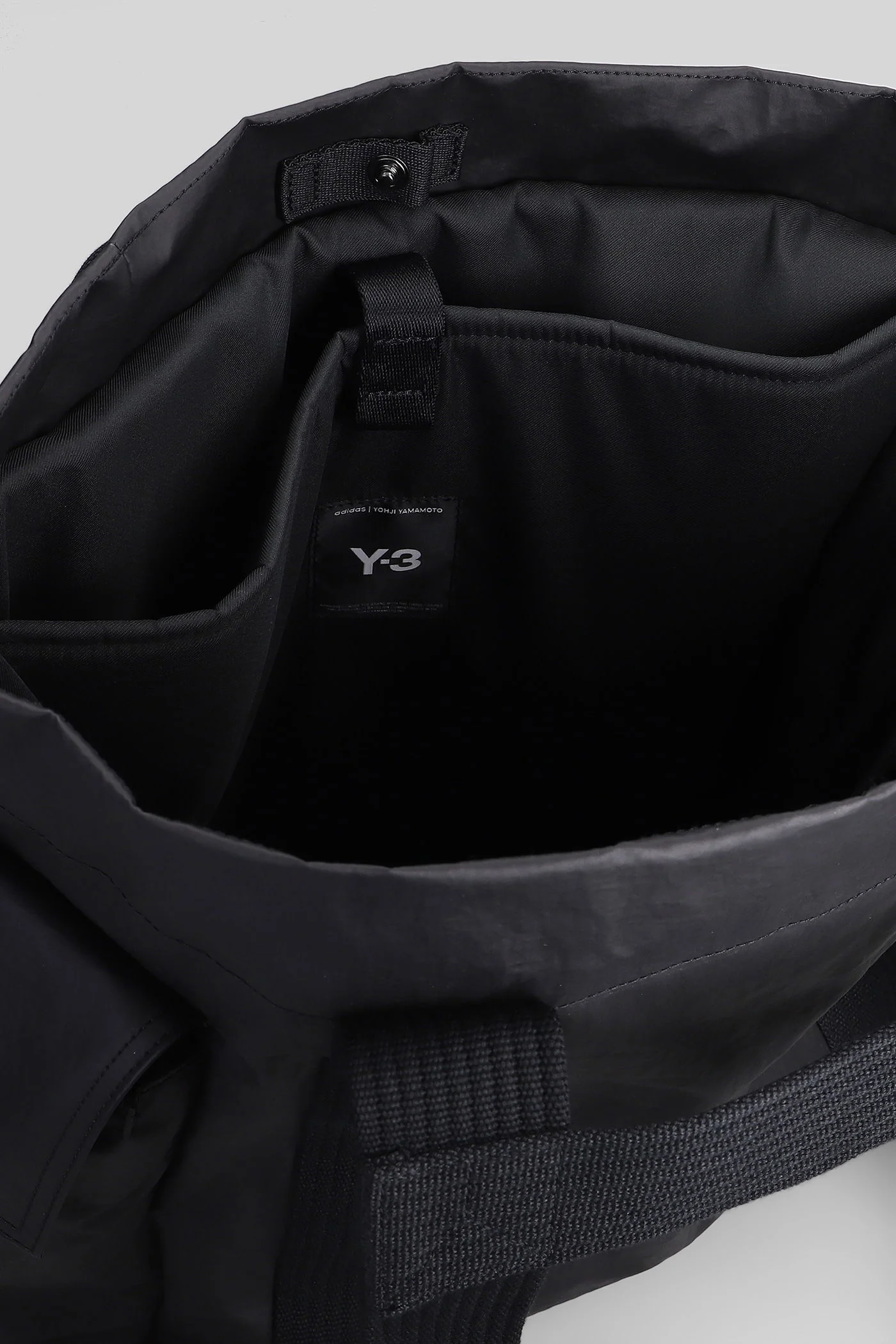 Tote in black polyamide - Image 4