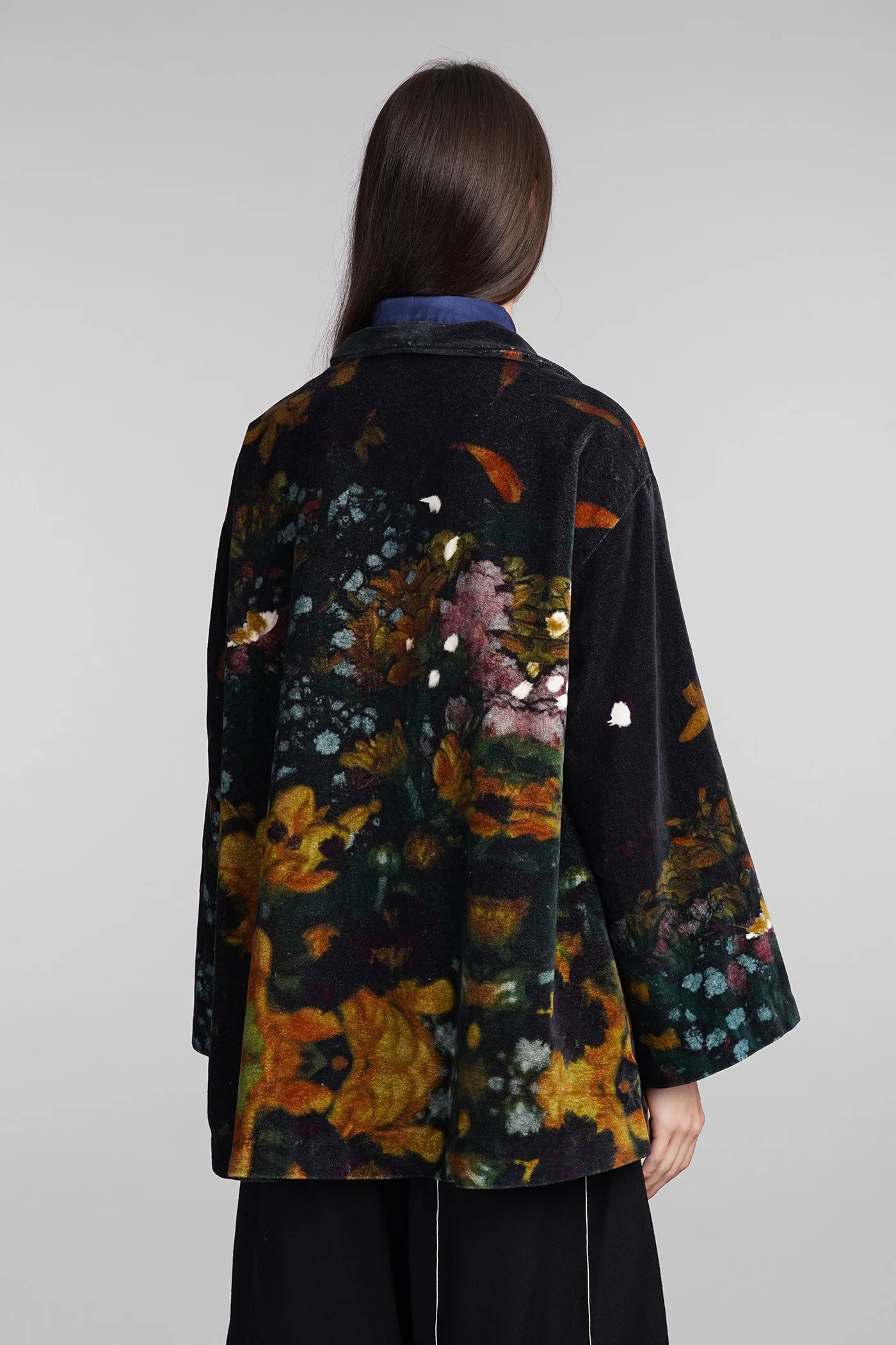 Casual jacket in multicolor cotton - Image 3