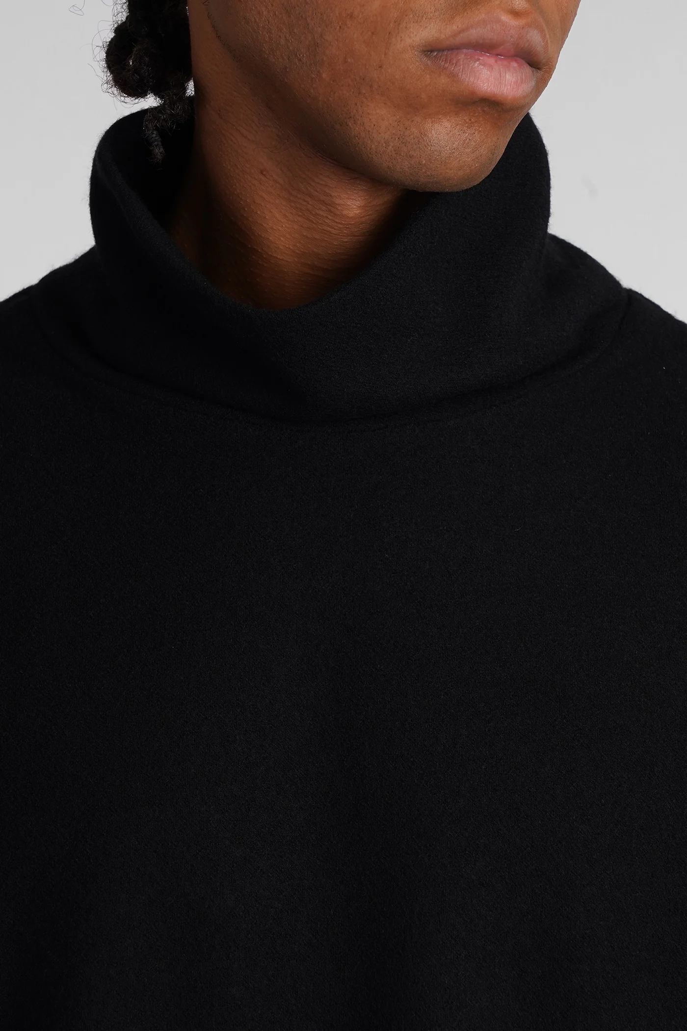 Knitwear in black wool - Image 5
