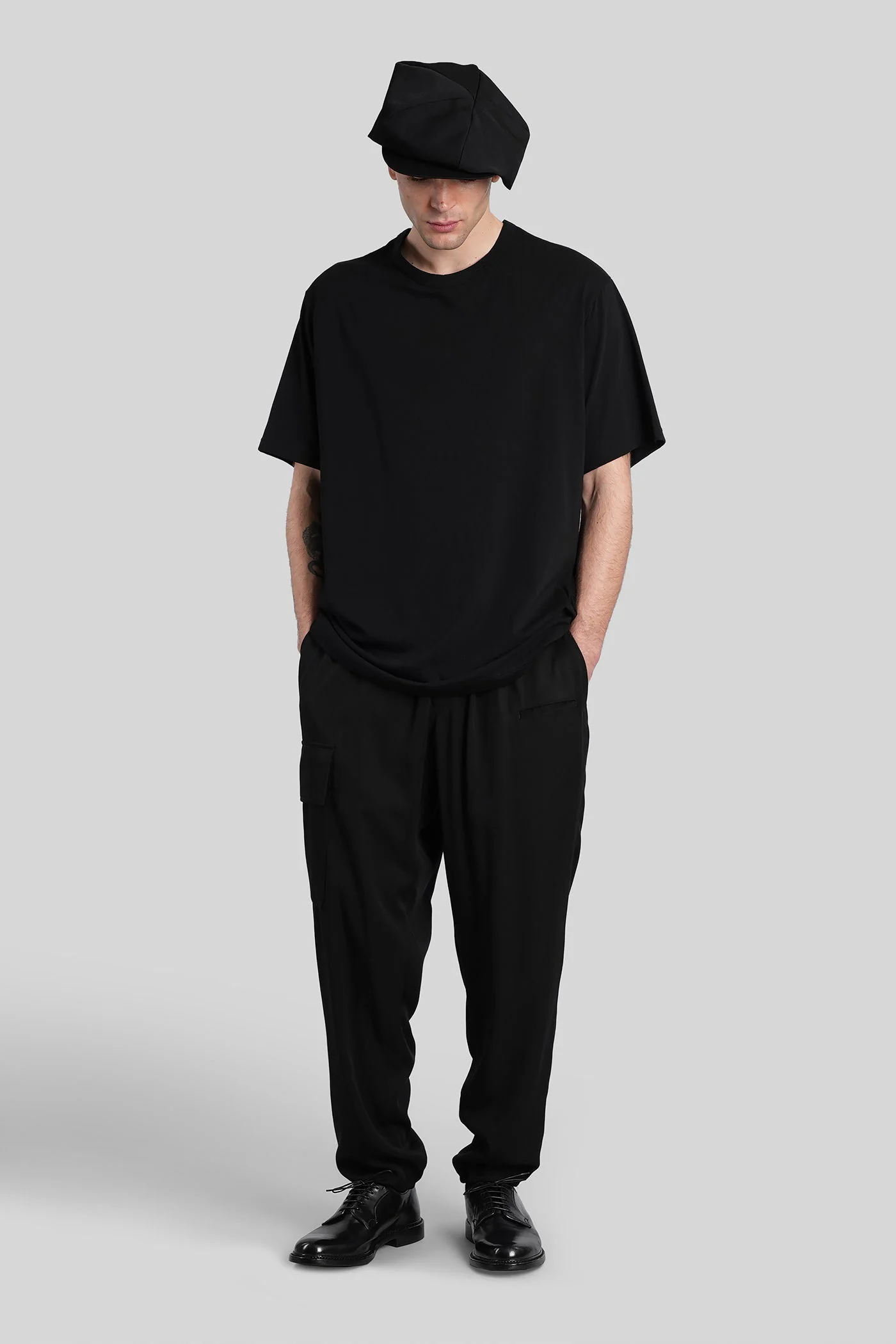 Pants in black Cellulose - Image 2
