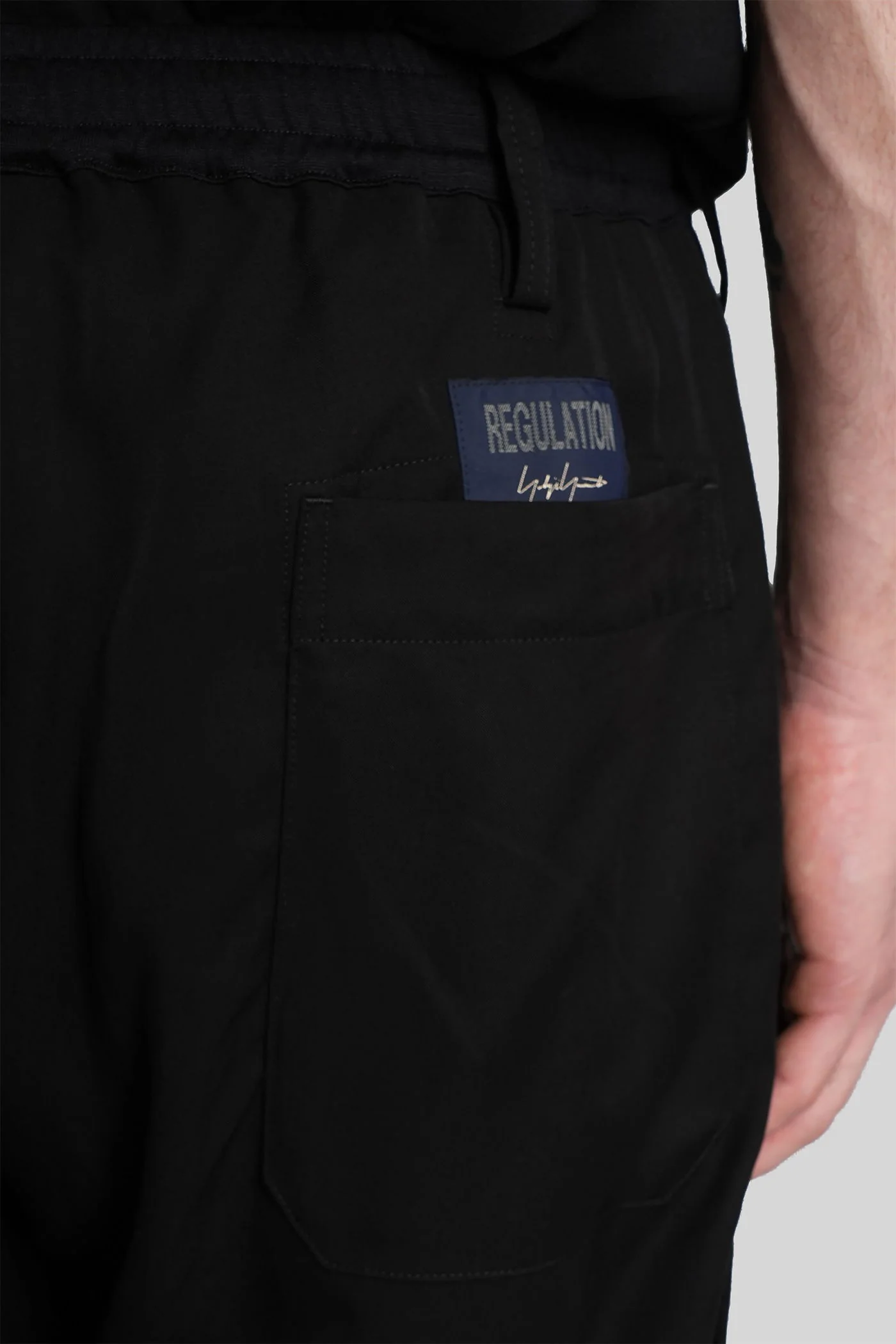Pants in black Cellulose - Image 5