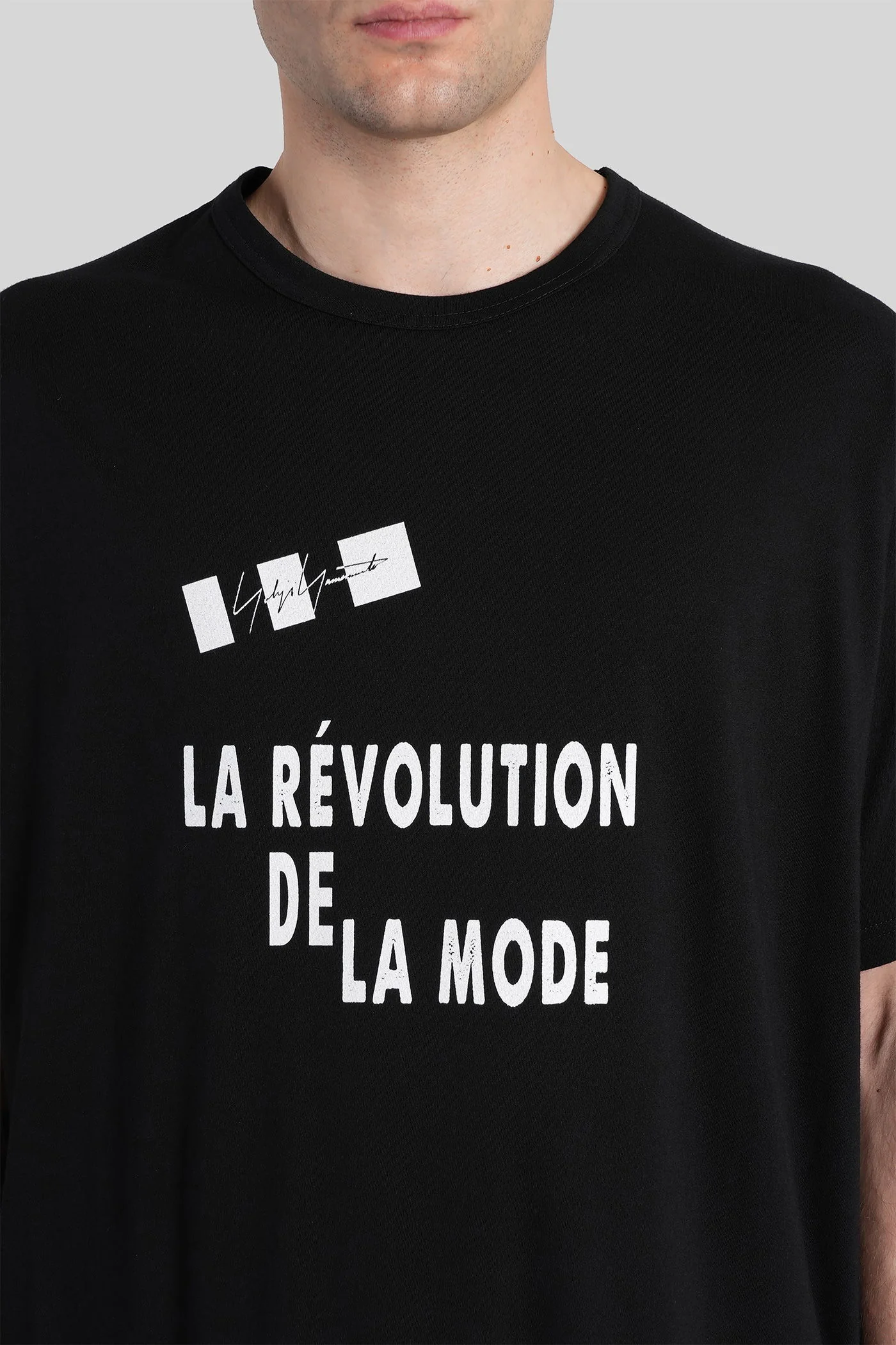 T-Shirt in black cotton - Image 5
