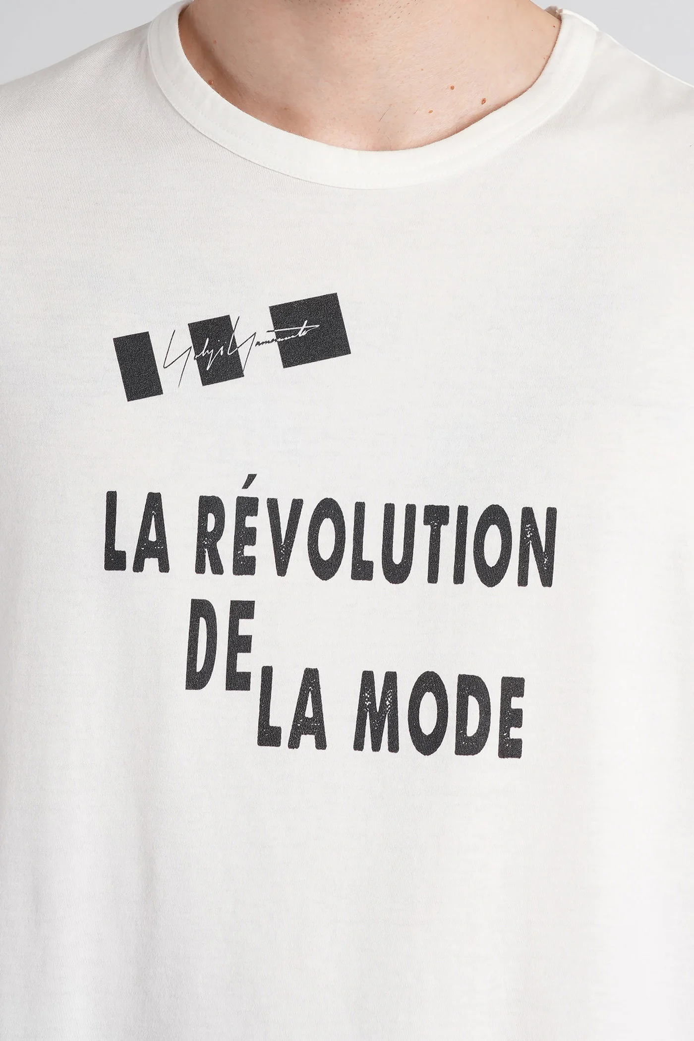 T-Shirt in white cotton - Image 5