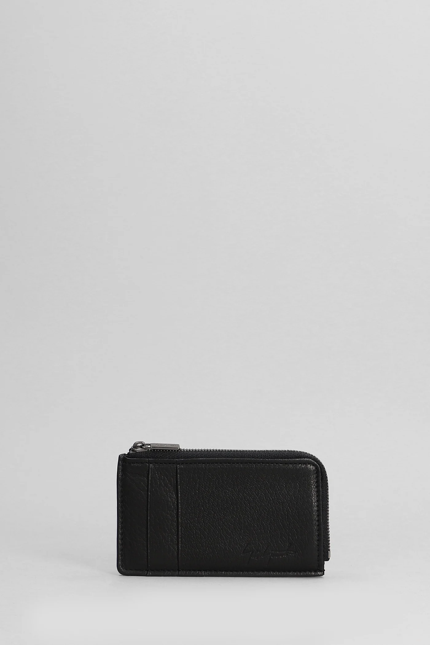 Wallet in black leather