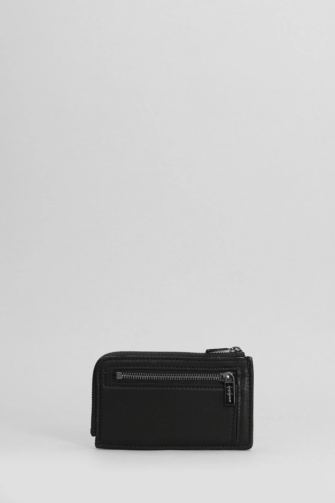 Wallet in black leather - Image 2
