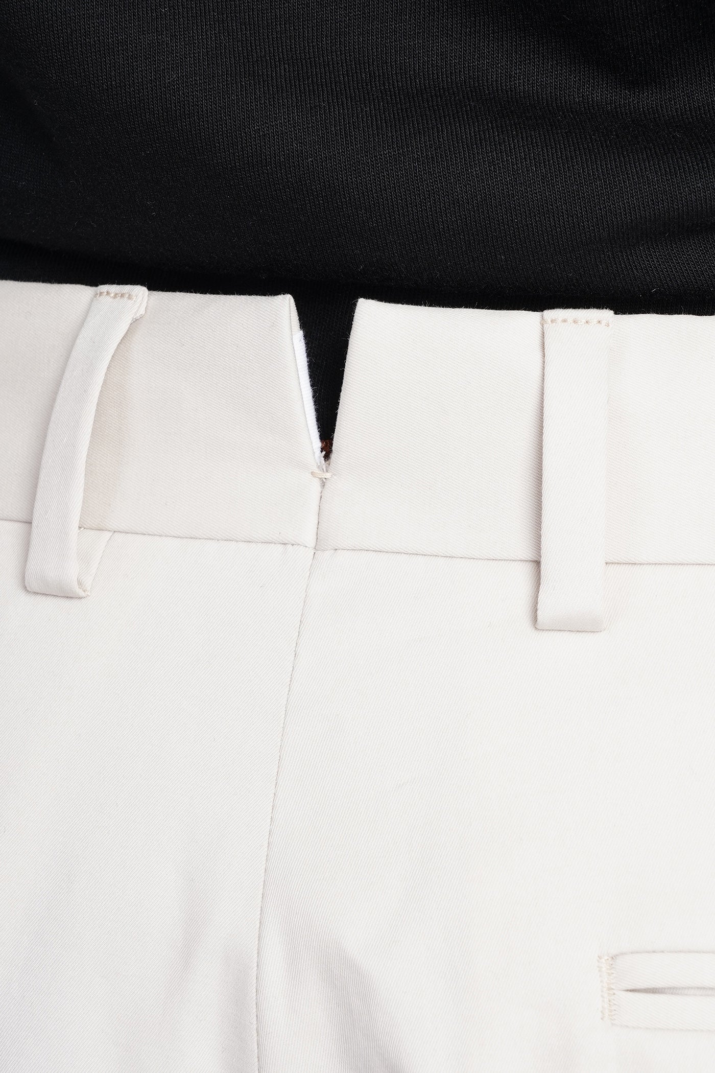 Pants in white cotton - Image 5
