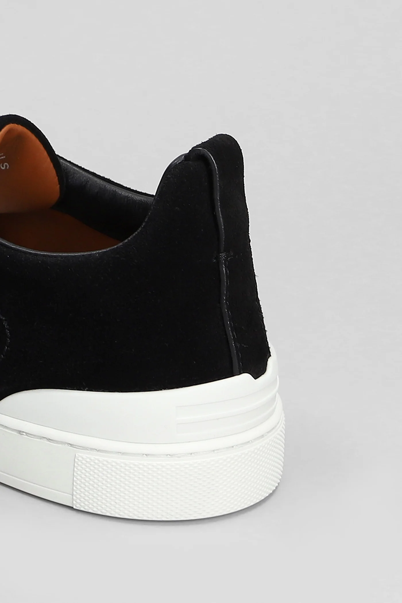 Triple stich Sneakers in black suede - Image 5