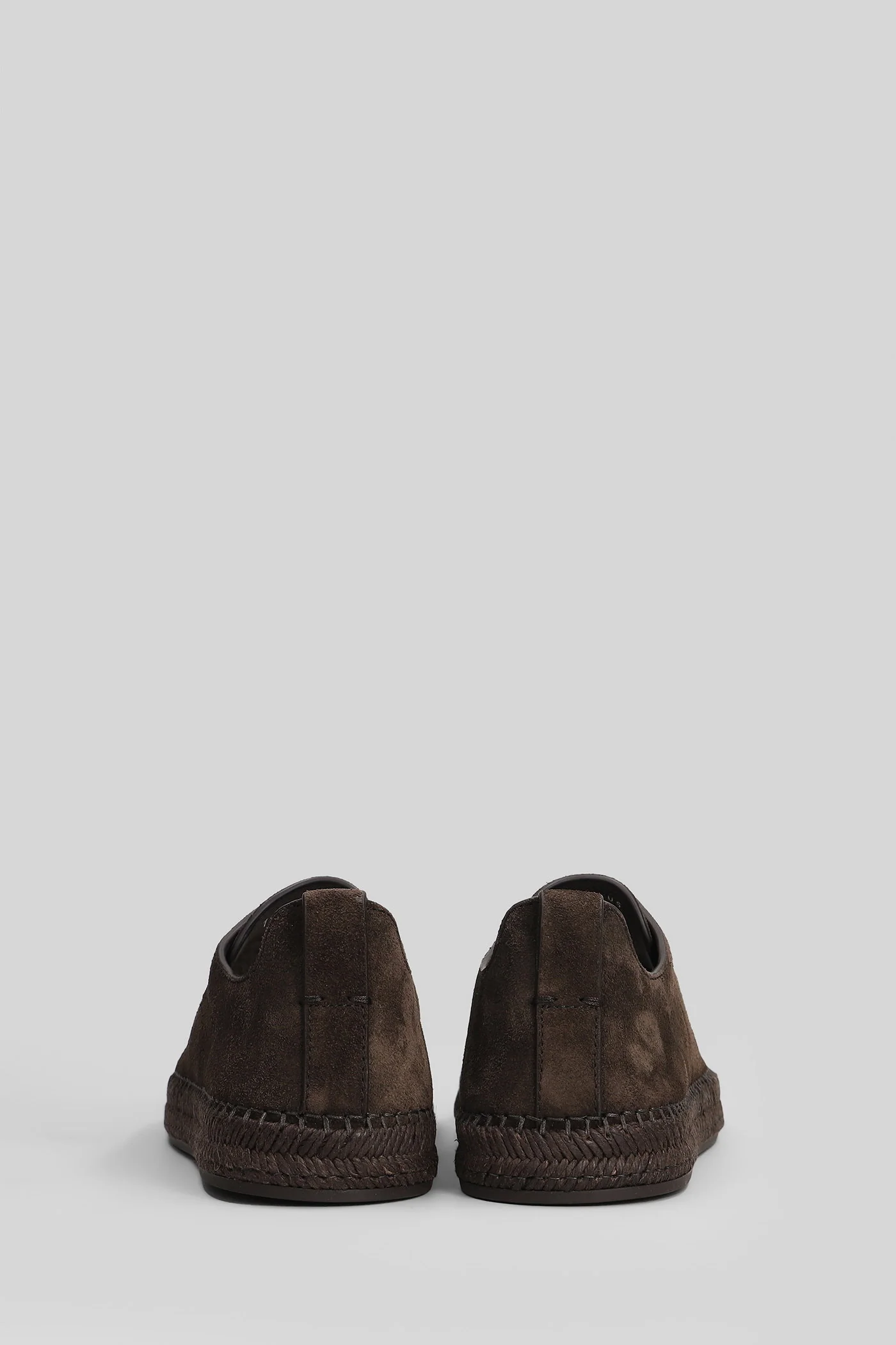 Triple stitch Sneakers in brown suede - Image 9
