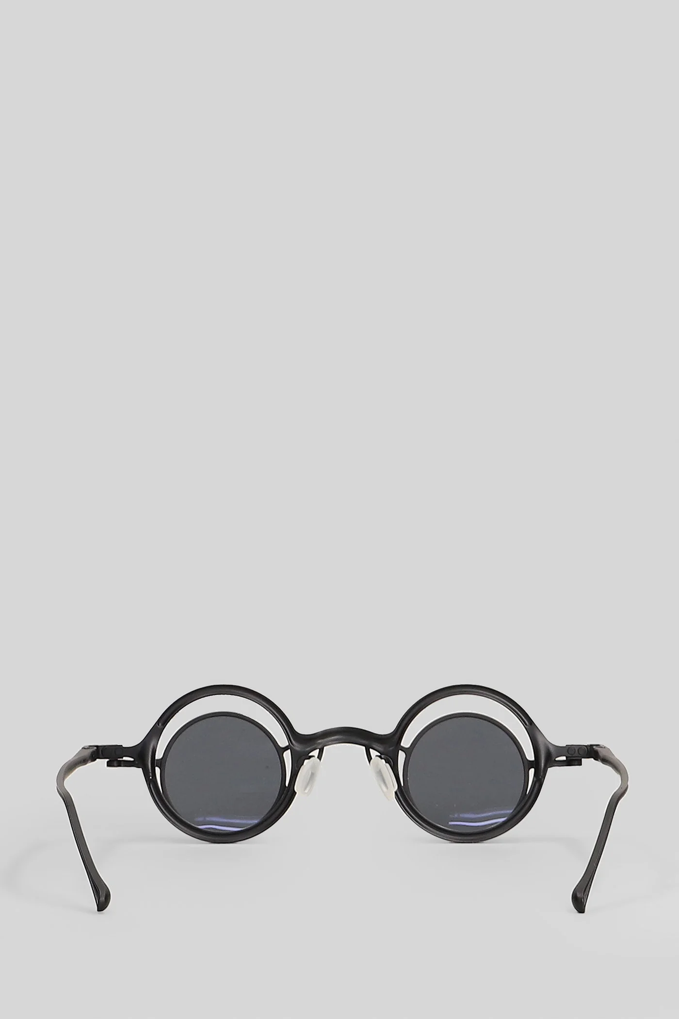 Sunglasses in black metal alloy - Image 3