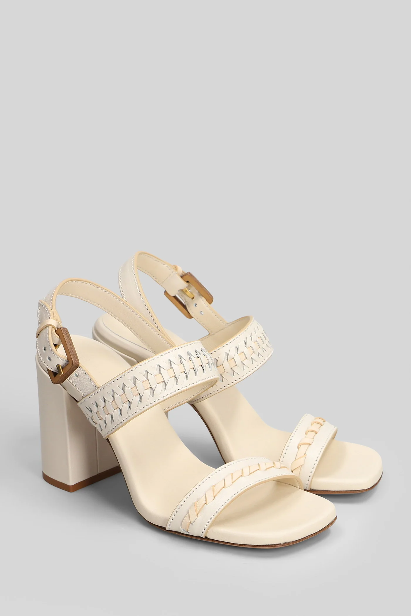 Alchemy 85 Sandals in beige leather - Image 2