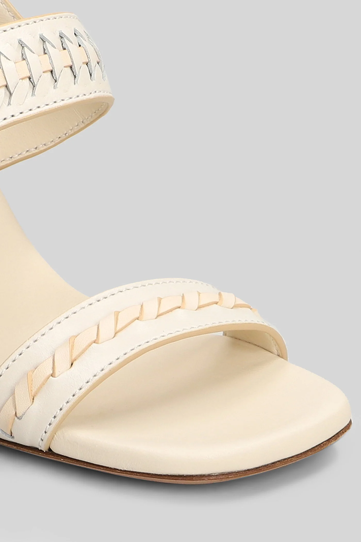 Alchemy 85 Sandals in beige leather - Image 5