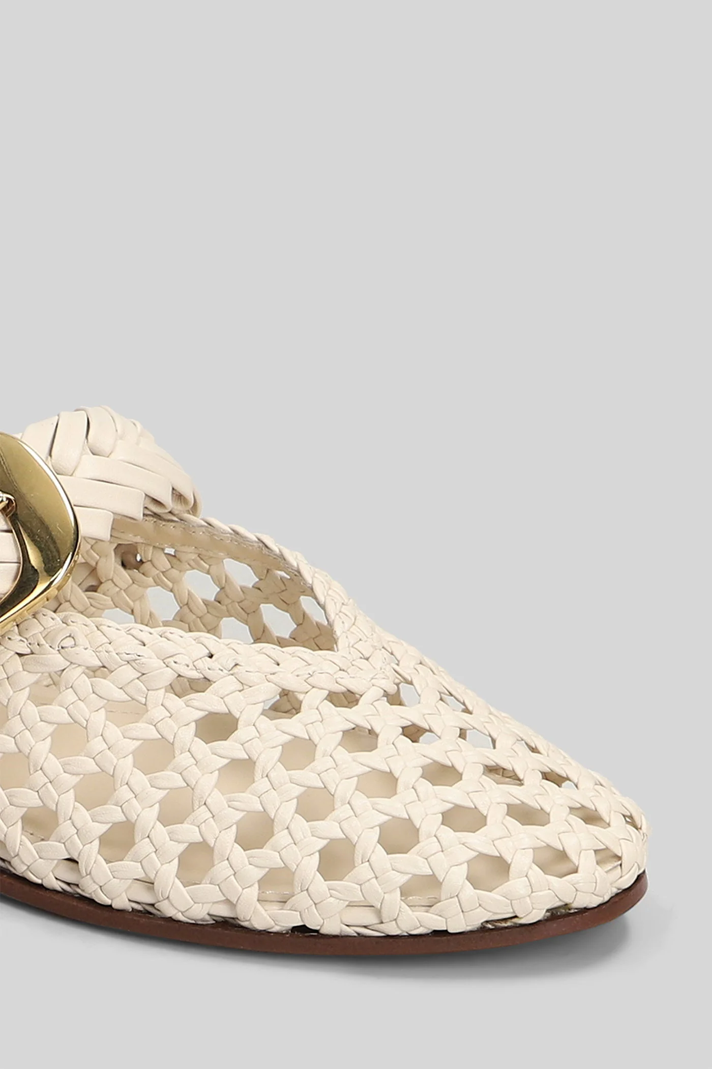 Alchemy Ballet flats in beige leather - Image 5