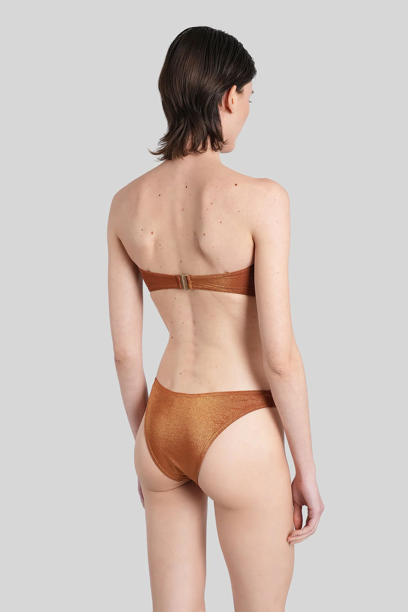 Beachwear in brown polyamide - Image 10