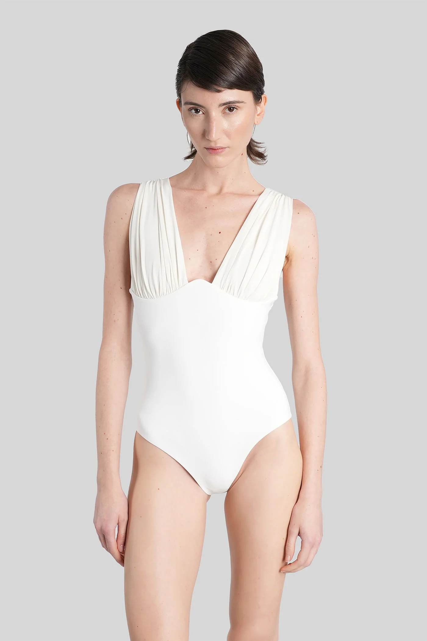 Beachwear in white polyamide