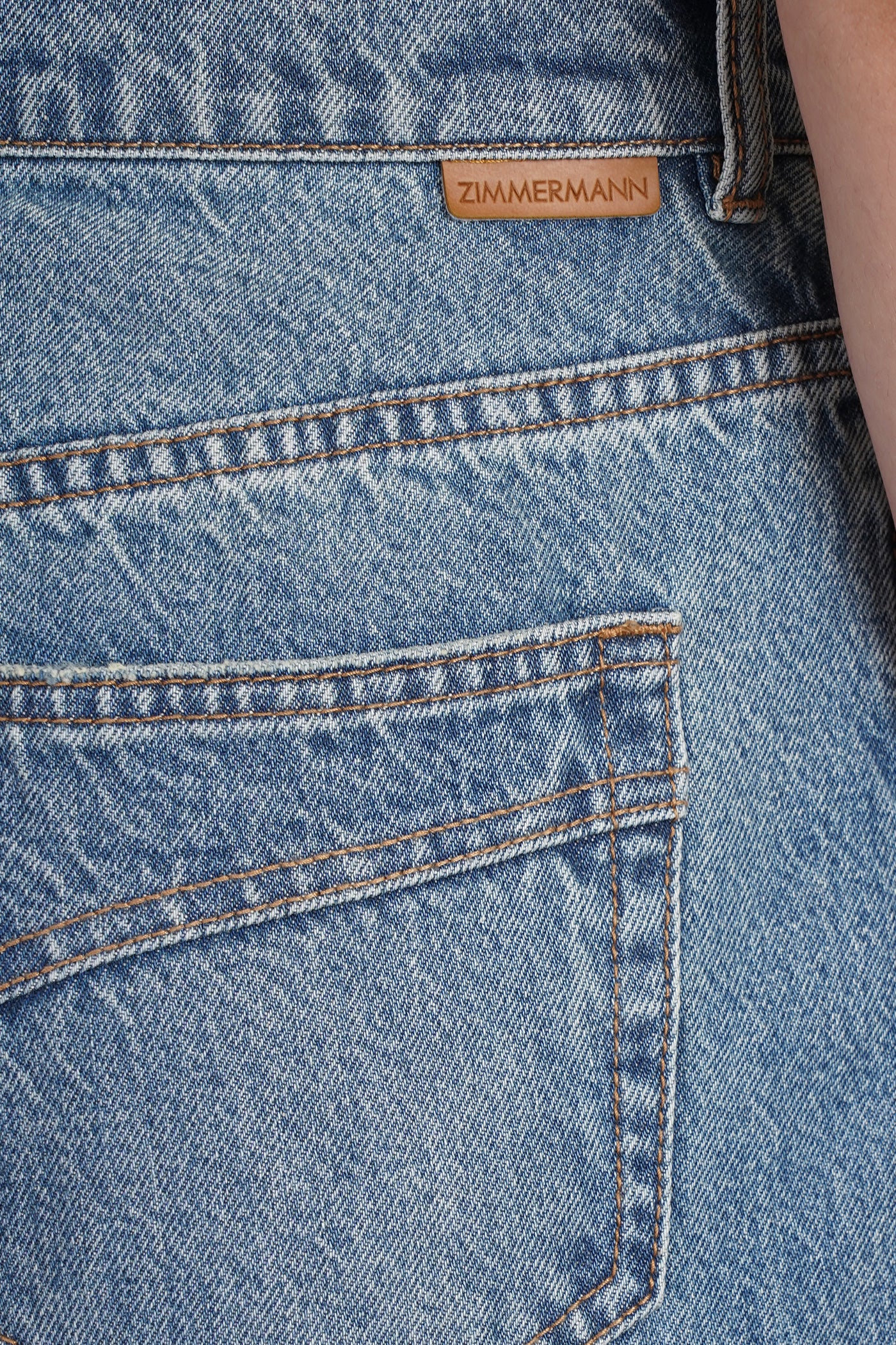Jeans in blue cotton - Image 5