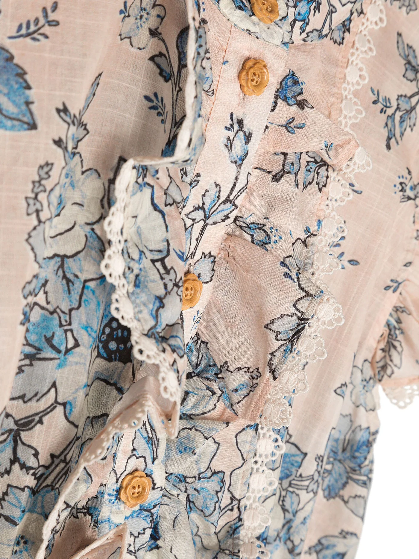 Jumpsuit in rose-pink cotton - Image 3