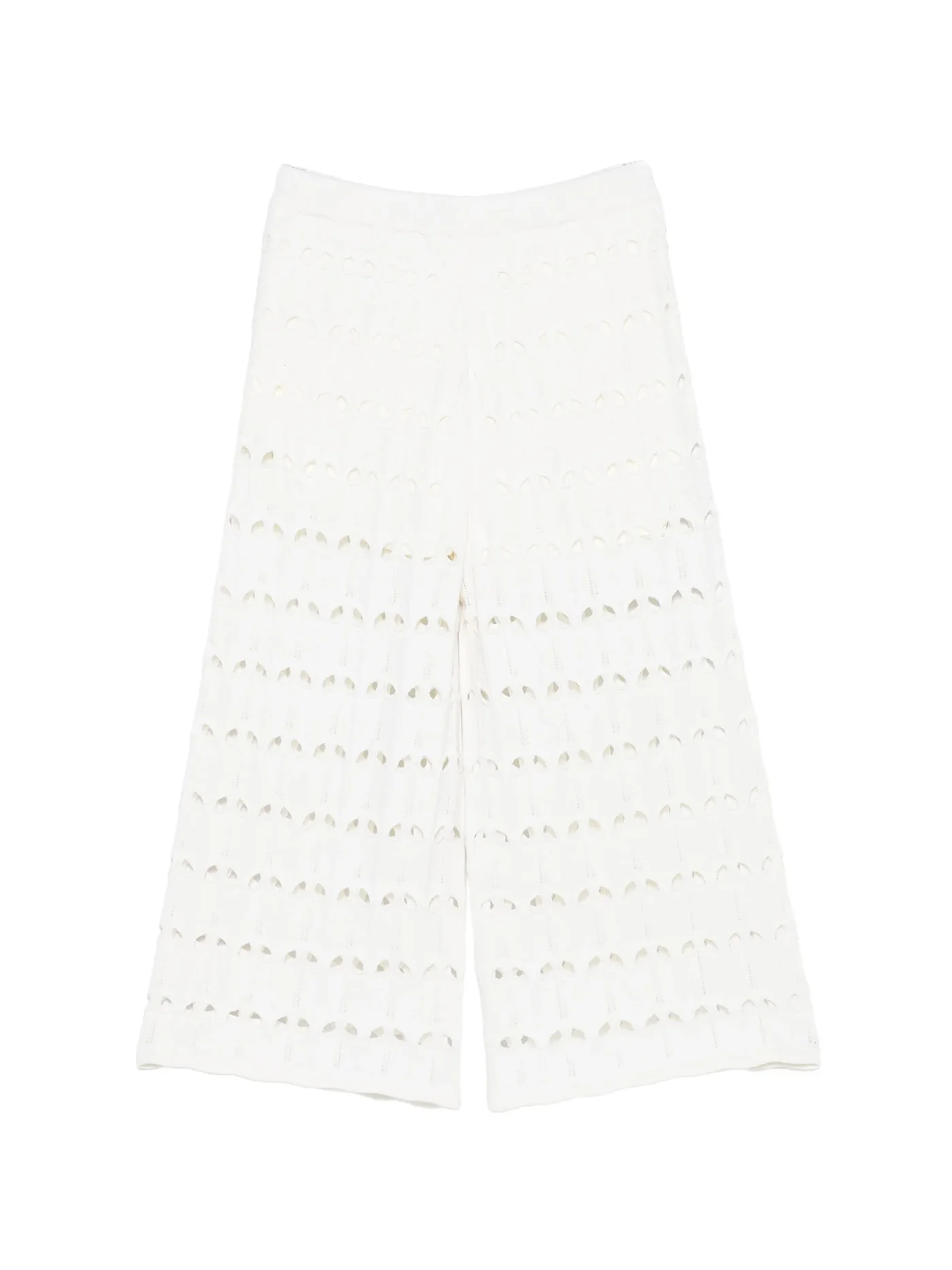 Pants in beige wool - Image 8