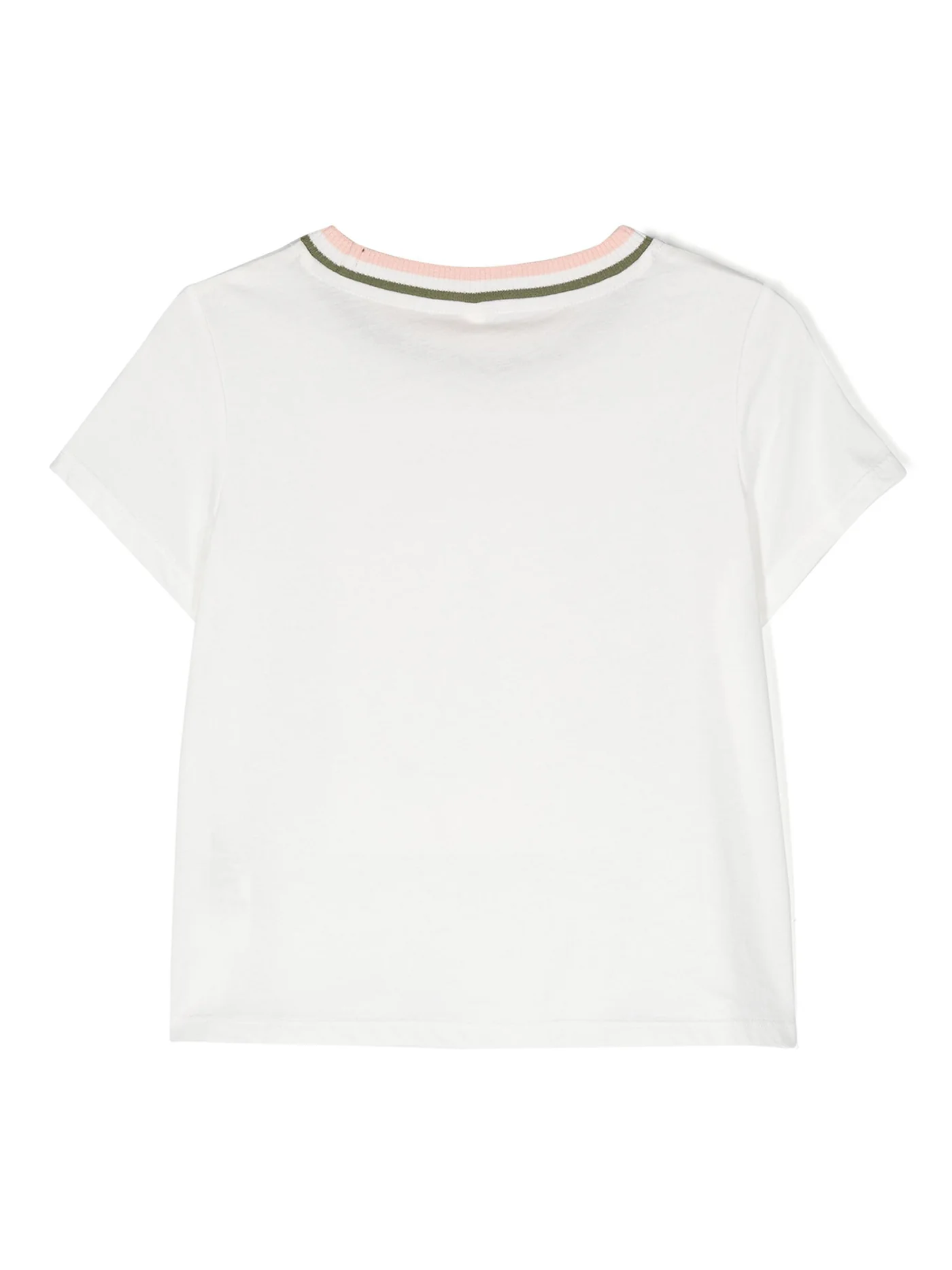 T-Shirt in white cotton - Image 2