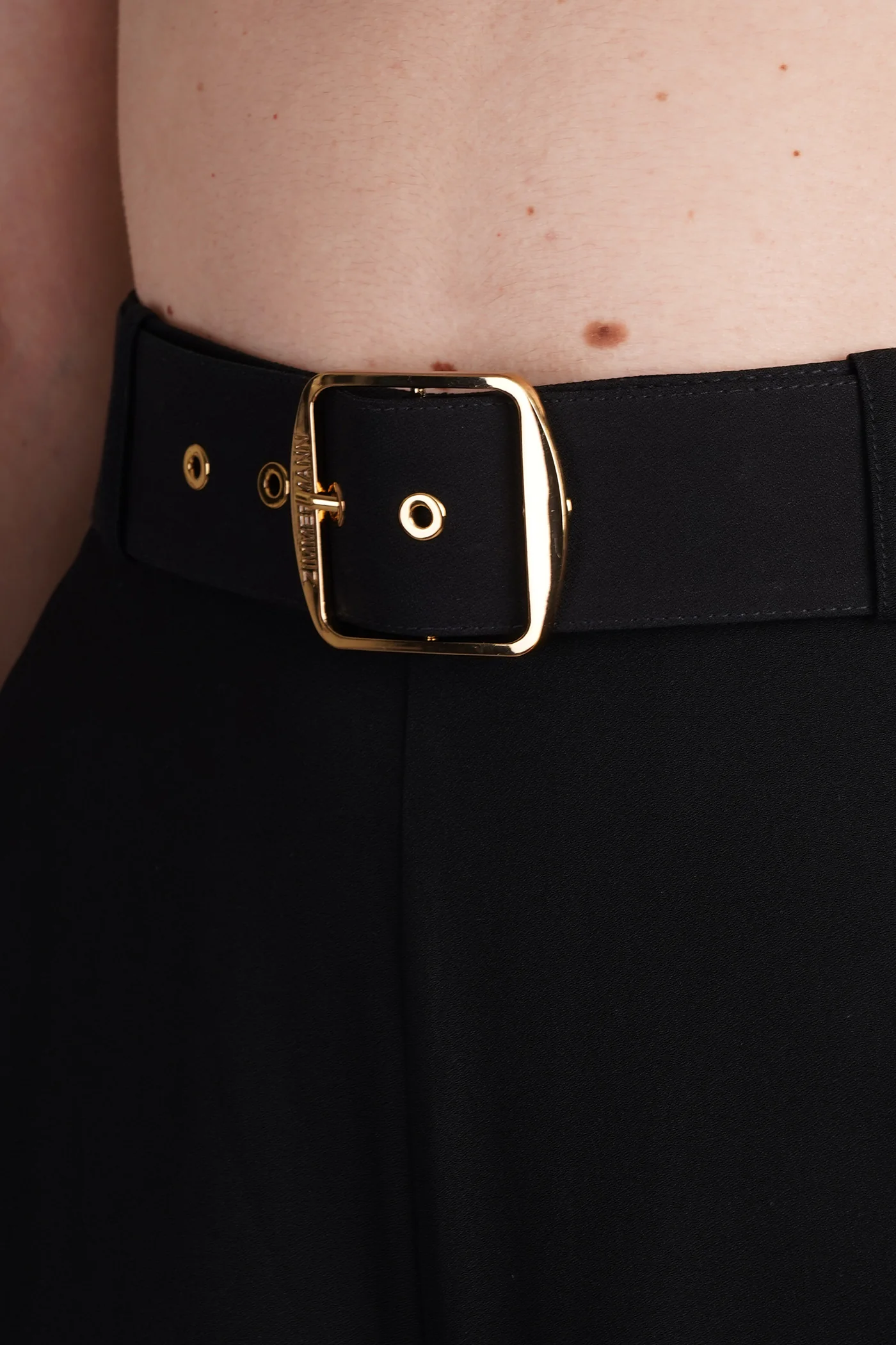 Pants in black viscose - Image 5