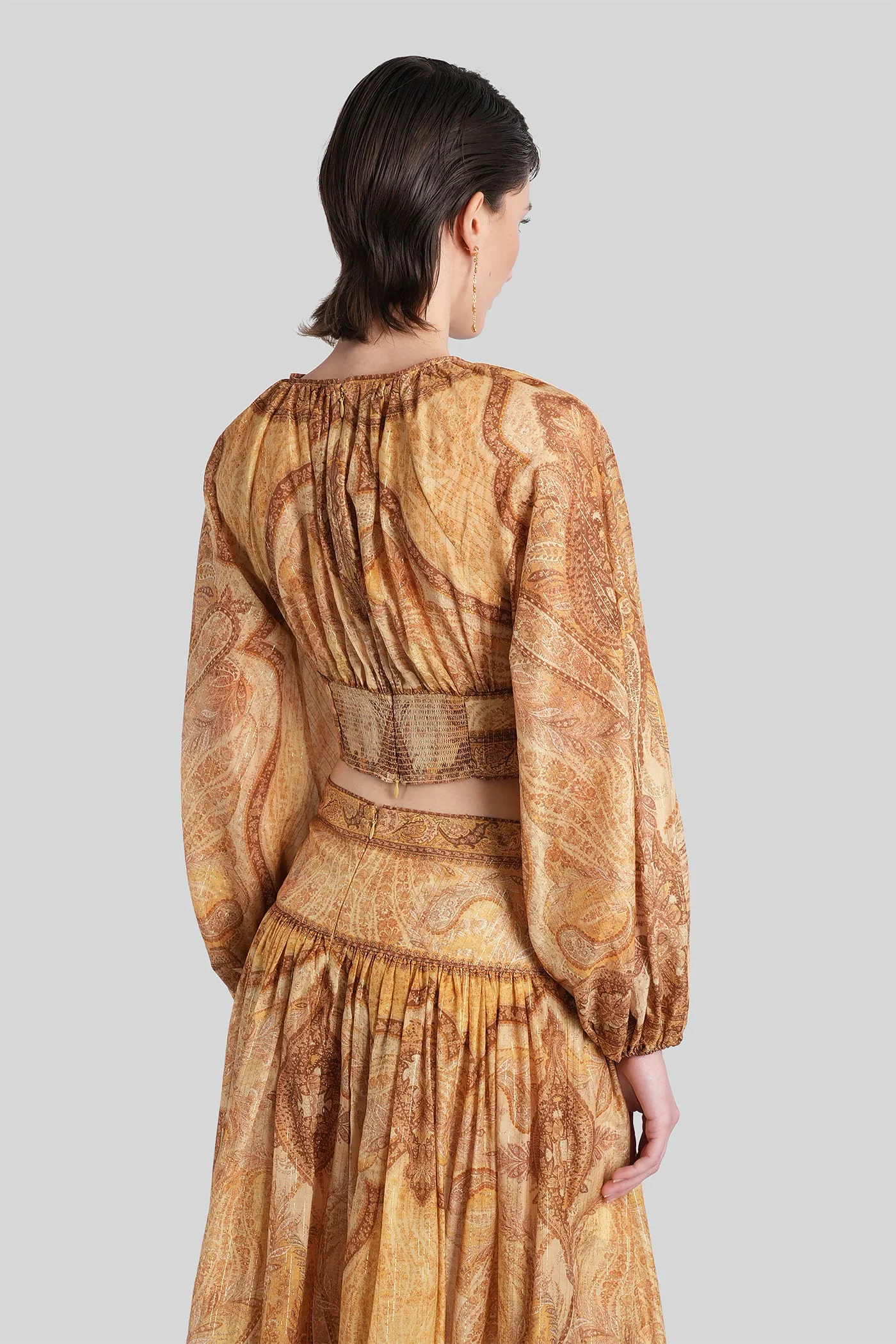 Topwear in beige cotton - Image 3